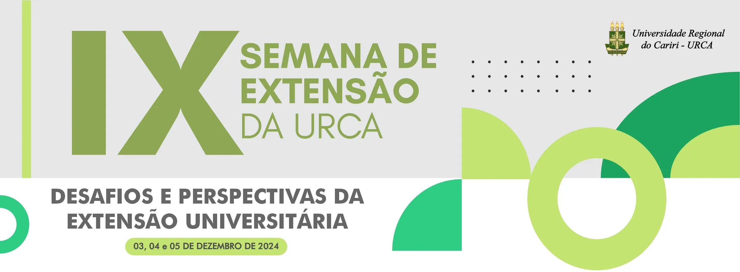 IX Semana de Extensão da URCA