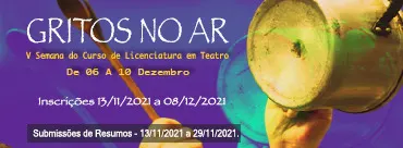 V SEMANA DO CURSO DE LICENCIATURA EM TEATRO DA URCA
