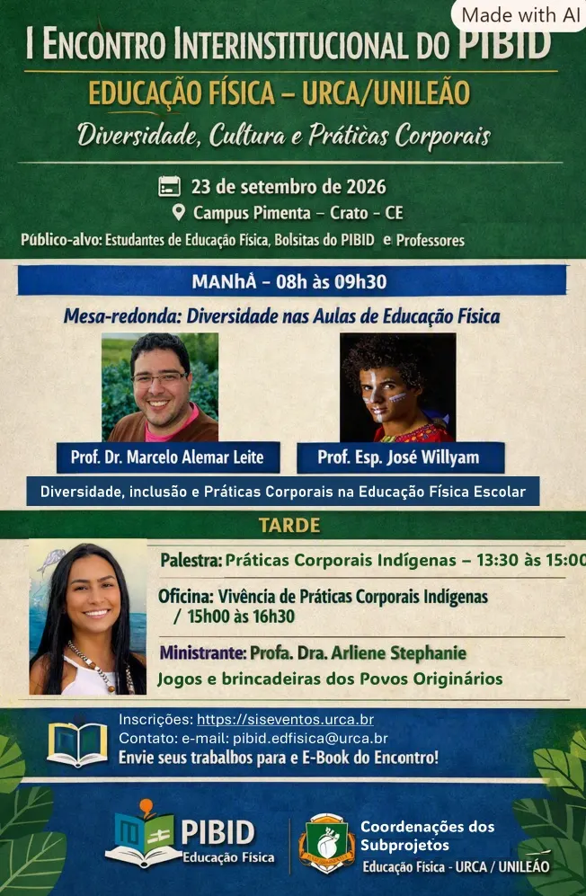 I Encontro Interinstitucional do PIBID Educação Física