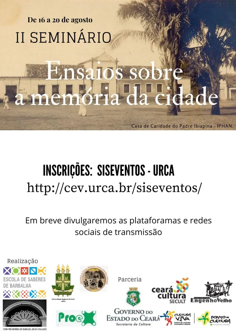 II Seminário: Ensaios sobre a memória da cidade