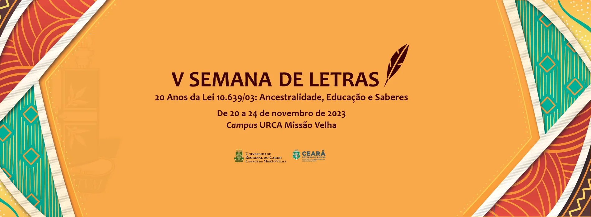 V SEMANA DE LETRAS