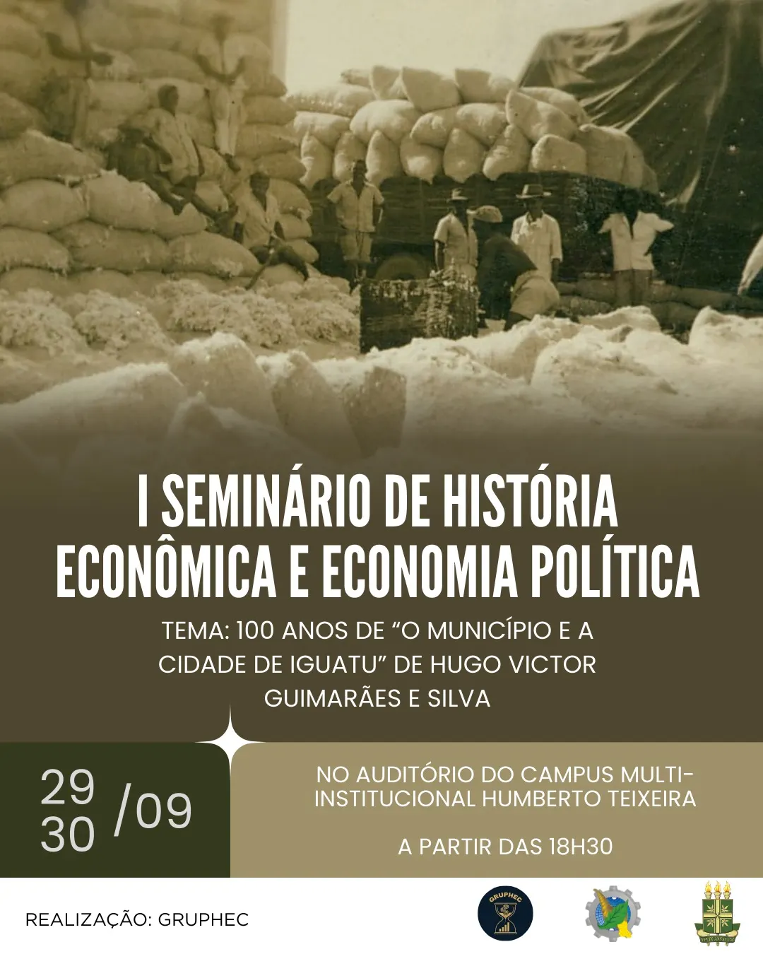 I SEMINÁRIO DE HISTÓRIA ECONÔMICA E ECONOMIA POLÍTICA DA URCA